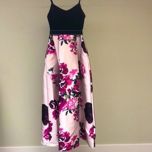 Beautiful floral formal dress